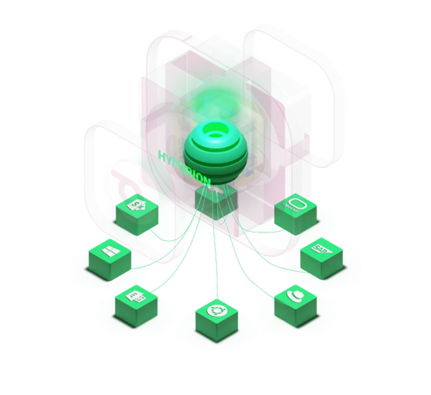SynetoOS con Hyperion: macchine virtuali in esecuzione sull'hypervisor proprietario integrato